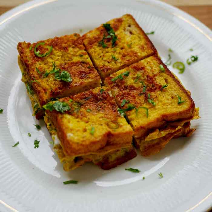 Simple Bread Omelette